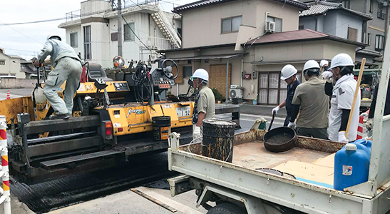 舗装工事